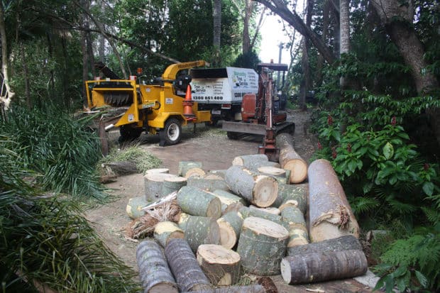 Wood Chipping Services Sunshine Coast